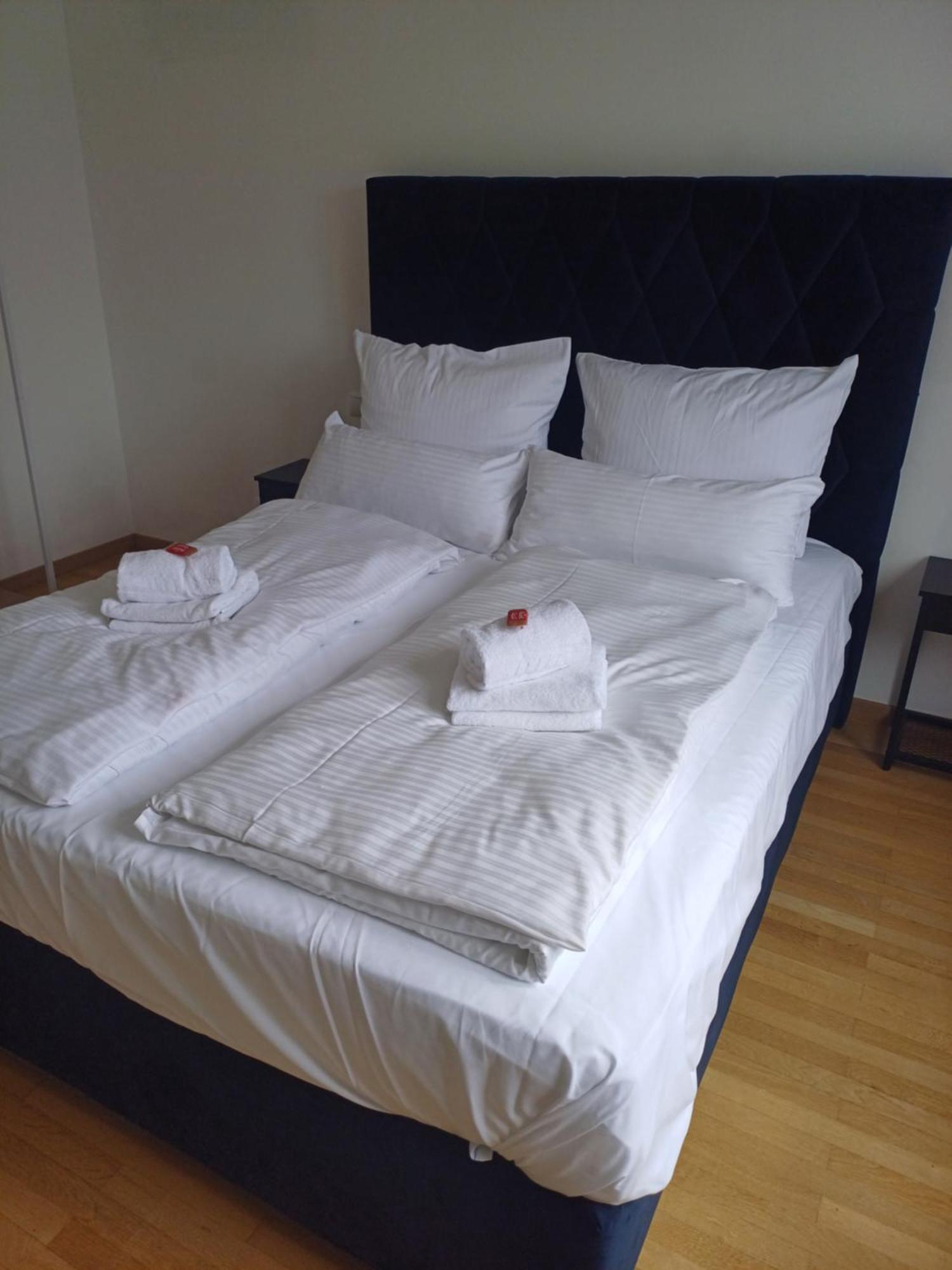 Crown Living Design Apartment - 2 Schlafzimmer - Kueche - Gratis Parkplatz - Abstellraum Fuer Fahrraeder/Ski Mader Exteriér fotografie